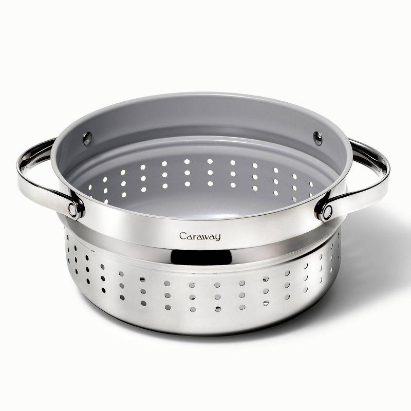 Caraway ® Stainless Steel 6.5-Qt. Dutch Oven Steamer