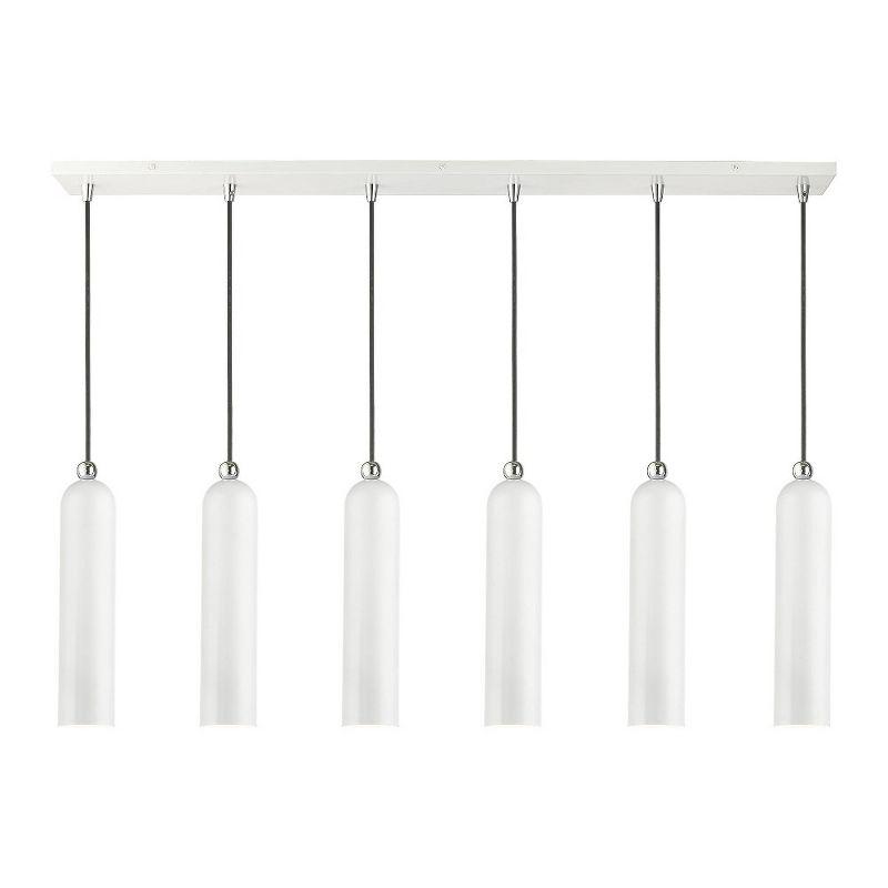 Livex Lighting Ardmore 6 - Light Island Pendant Light in  Shiny White