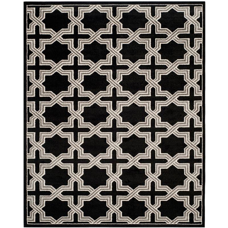 Amherst AMT418 Power Loomed Area Rug - Anthracite/Grey - 8'9"x11'9" - Safavieh..