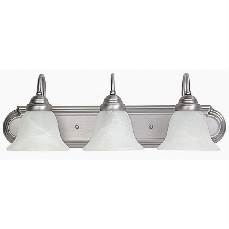 Capital Lighting Arthur 3 - Light Vanity in  Matte Nickel