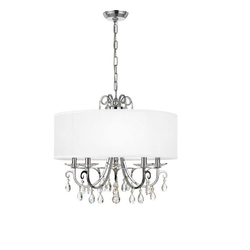 Crystorama Lighting Othello 5 - Light Chandelier in  Polished Chrome