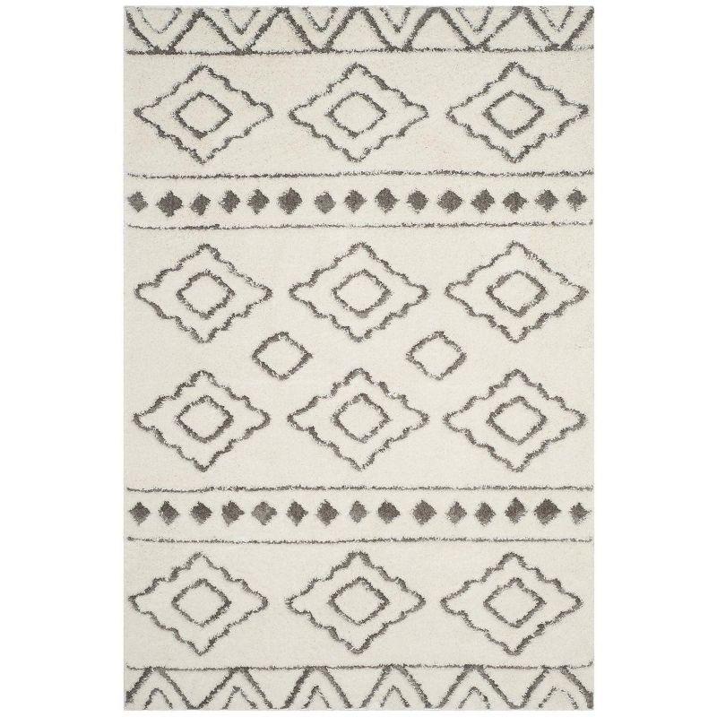 Sparta Shag SPG513 Power Loomed Area Rug  - Safavieh