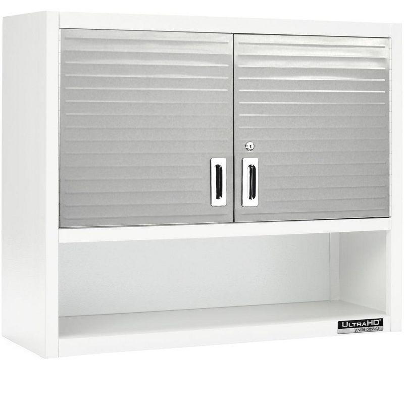 Seville Classics UltraHD Double Door Wall Cabinet, 36" W x 12" D x 30" H