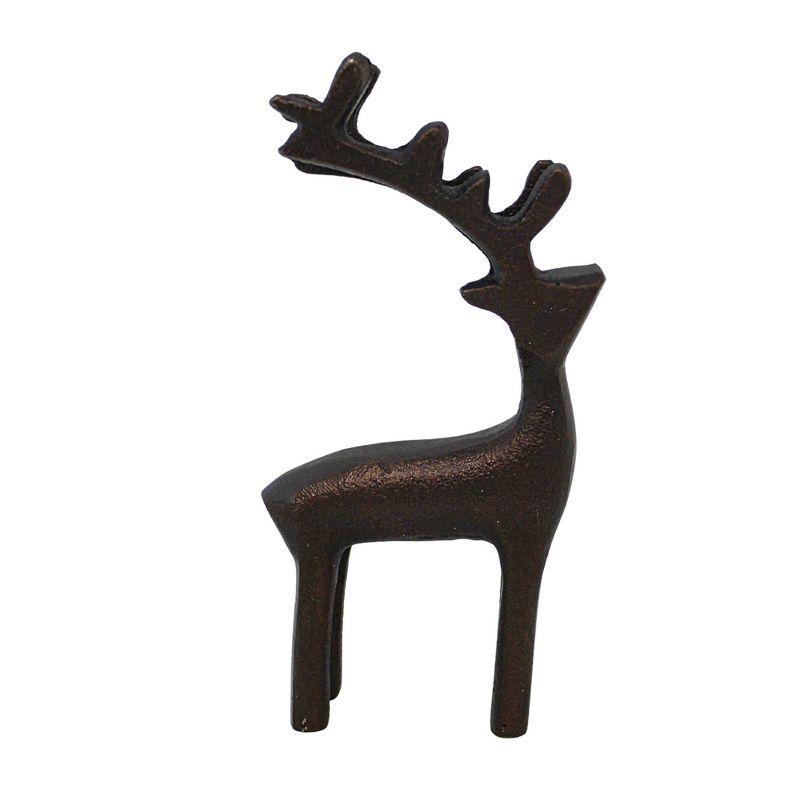 Ganz 6.0 Inch Standing Deer Antlers Figurine Animal Figurines