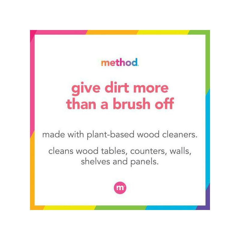 Method Almond Cleaning Products Daily Wood Cleaner Spray Bottle - 28 fl oz