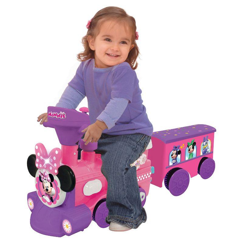 Kiddieland Disney Minnie Mouse Ride-On Motorized Train With Track