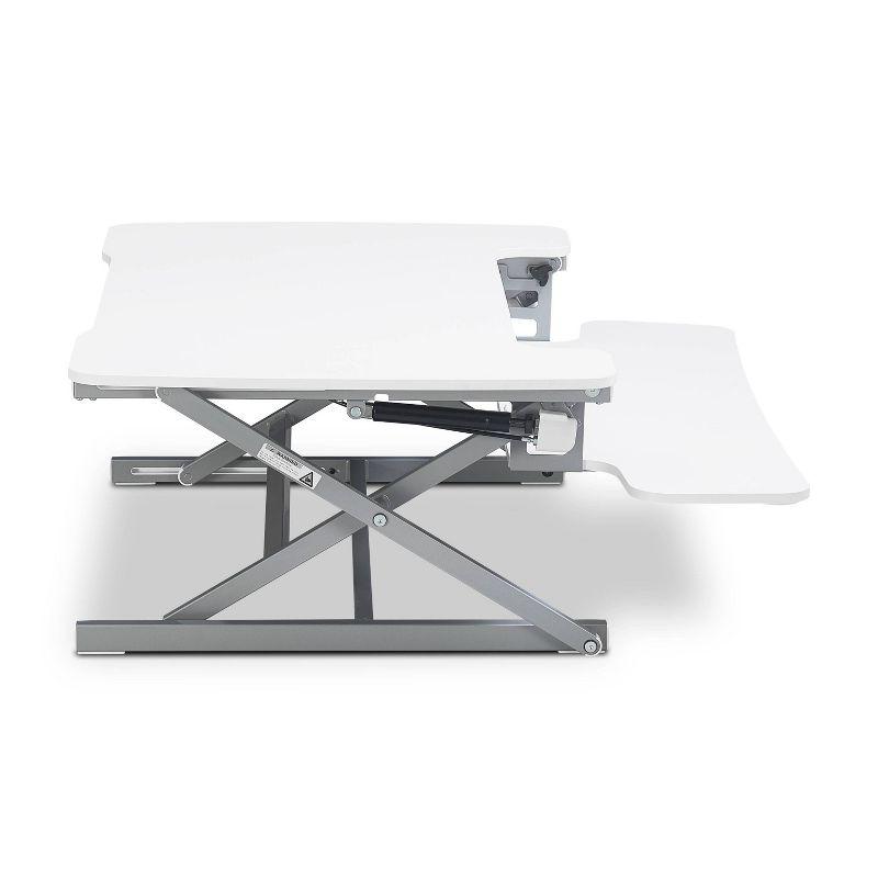 True Seating True Seating Ergo Height Adjustable Small Standing Desk Converter
