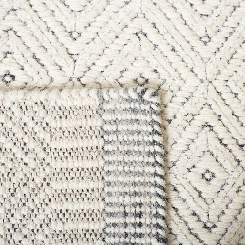 Martha Stewart Rugs Martha Stewart Hand Loomed 65% Wool And 35% Cotton Chevron Rug