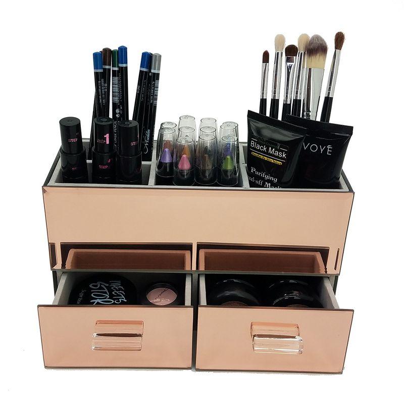Vandue Corporation Olivia Wood Makeup Organizer