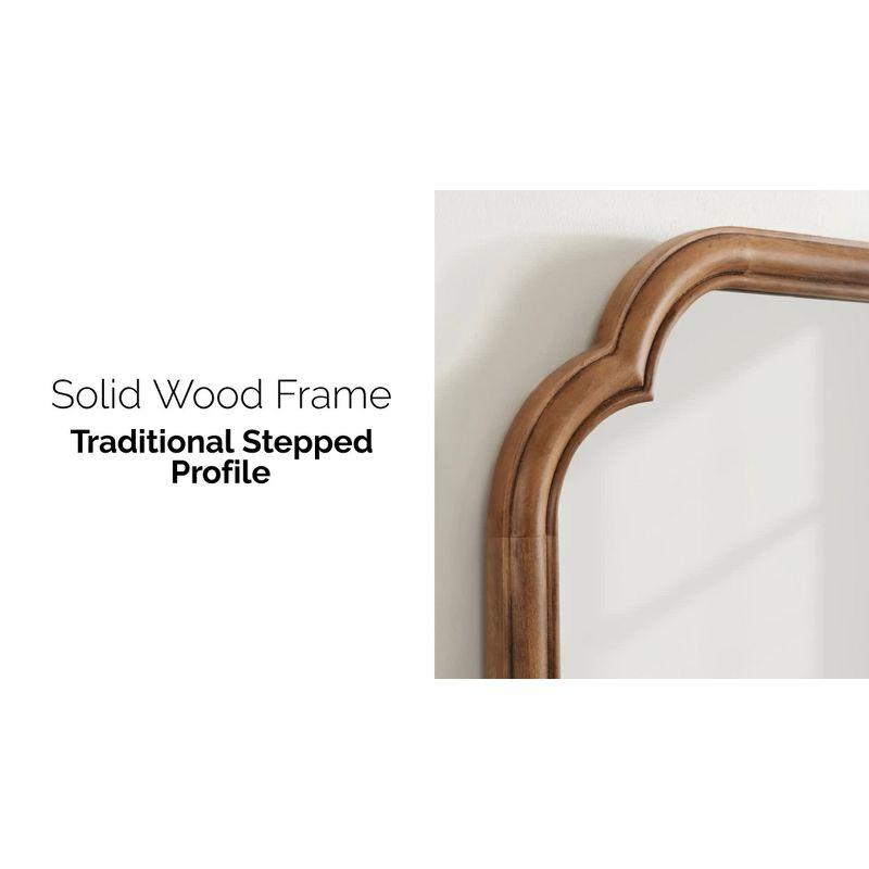 Brandis Wooden Bathroom Wall Mirror