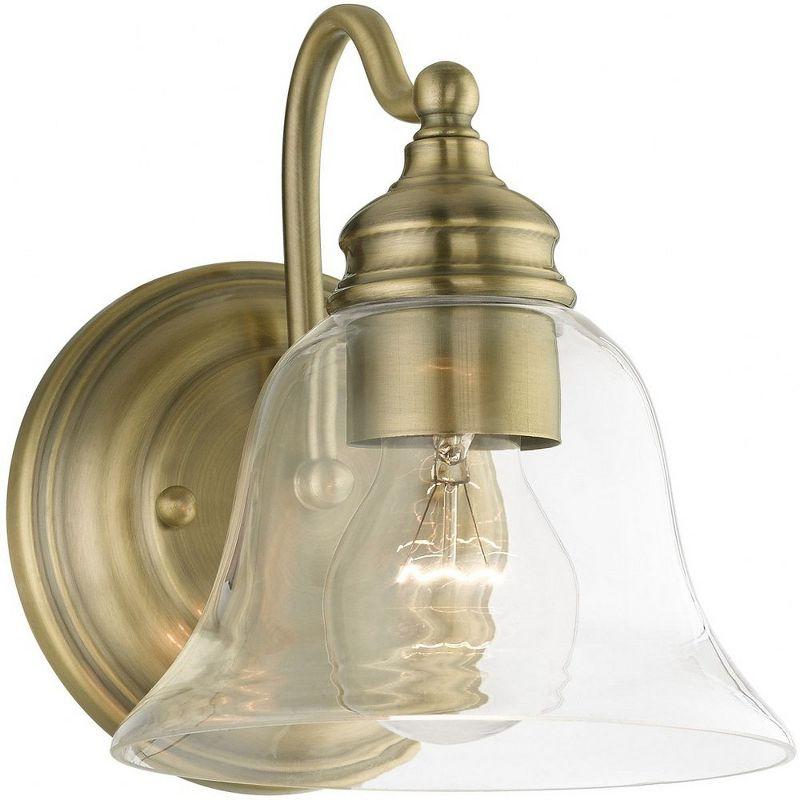 Livex Lighting Moreland 1 - Light Vanity in  Antique Brass