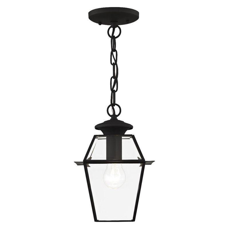 Livex Lighting Westover 1 - Light Pendant in  Black