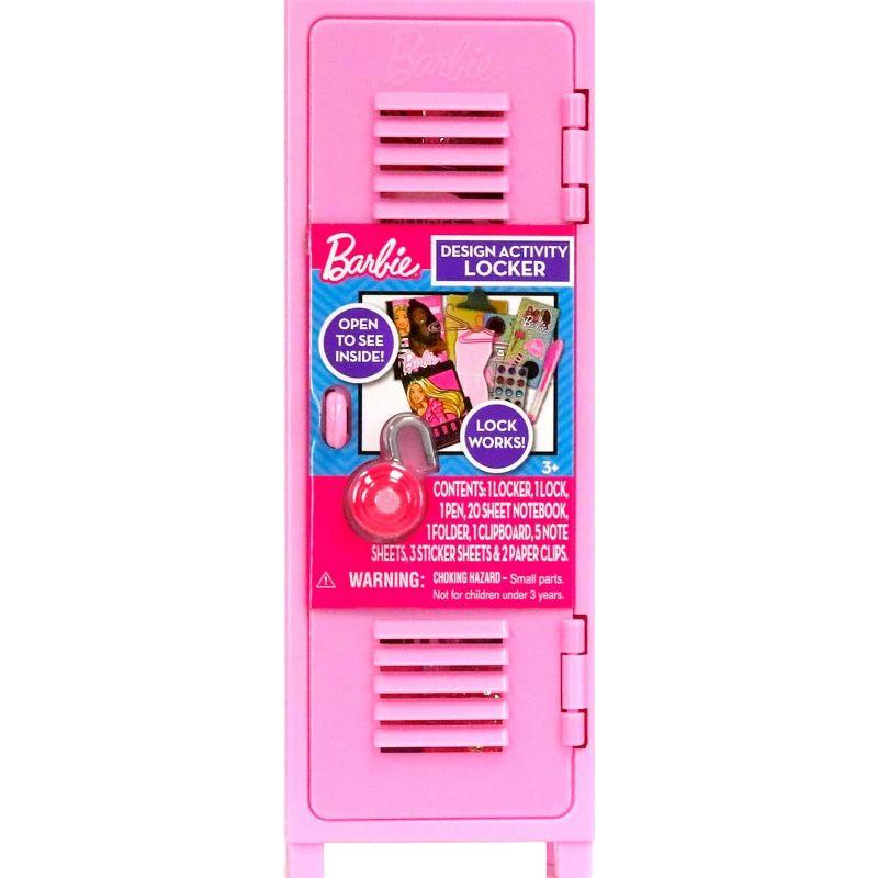 Barbie Design Activity Locker