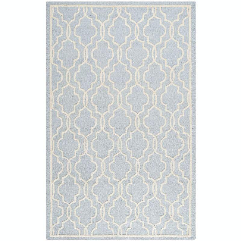 Cambridge CAM131 Tufted Indoor Area Rug - Light Blue/Ivory - 8'x10' - Safavieh