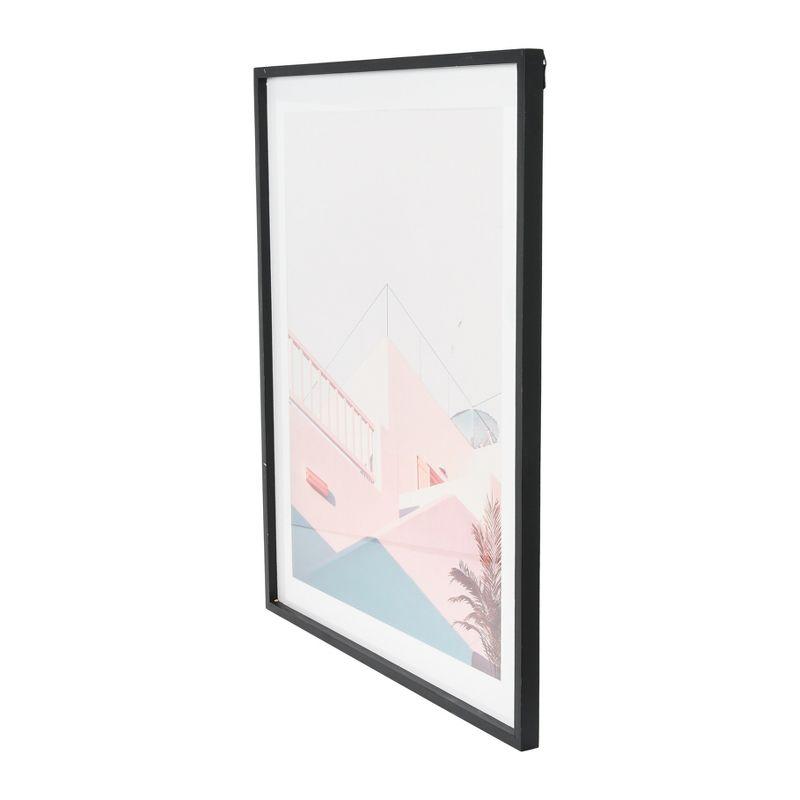 Storied Home Wood Framed Architecture Photograph