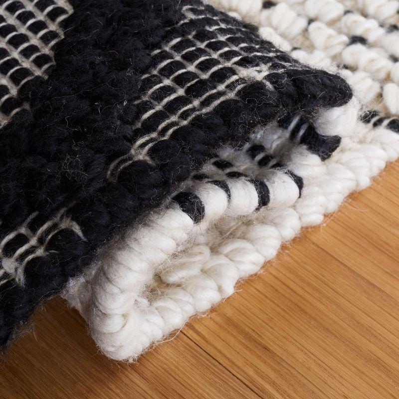 Flatweave Wool Geometric Rug