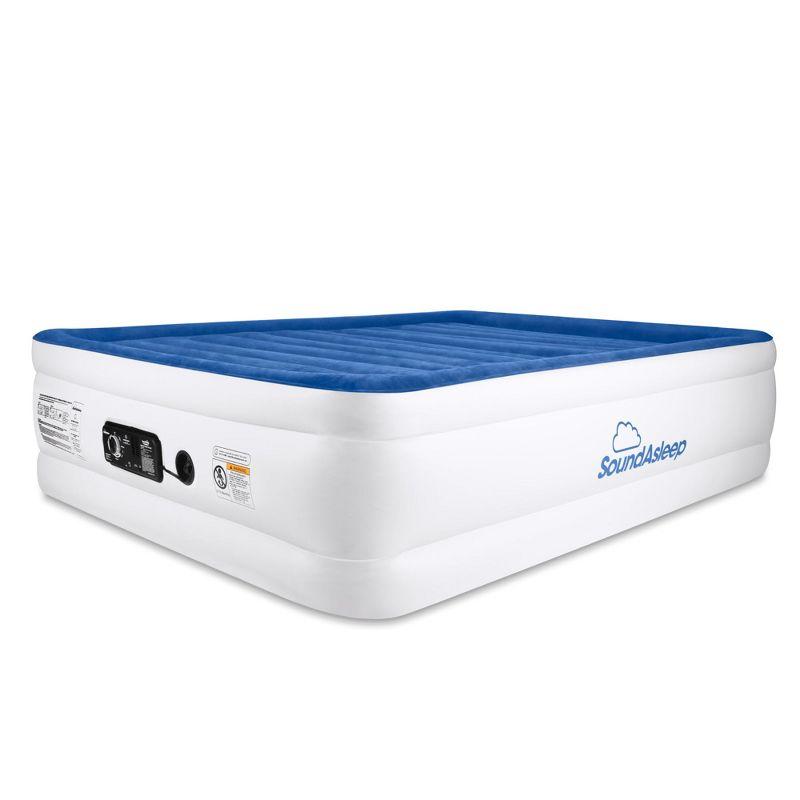 SoundAsleep CloudNine Series Air Mattress with Dual Smart Pump Technology -  Full - Blue