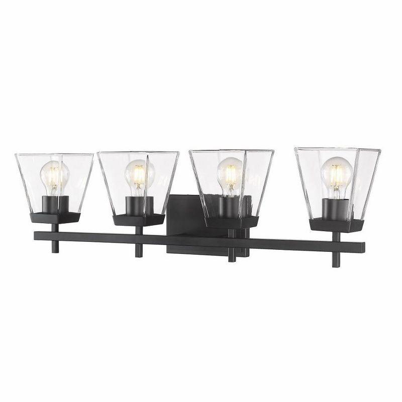 Z-Lite Lauren 4 - Light Vanity in  Matte Black