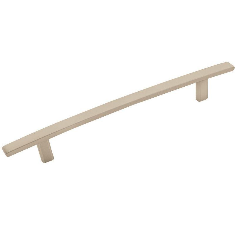 Satin Nickel 6-5/16 inch Brushed Cabinet Bar Pull