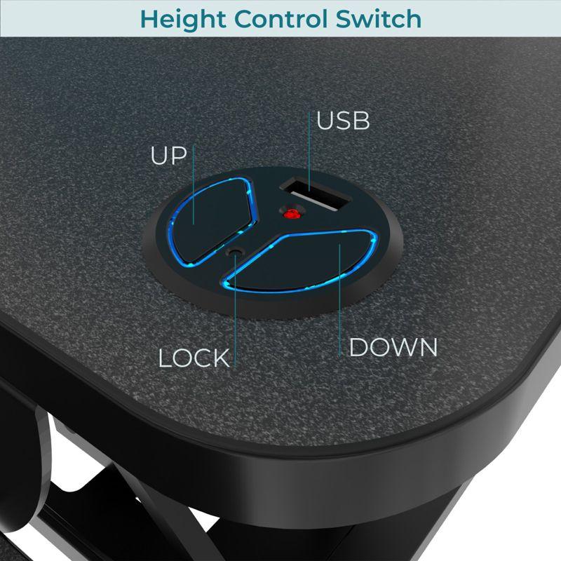 VERSADESK VersaDesk PowerPro Electric Height Adjustable Desk Converter w/ USB Charging Port