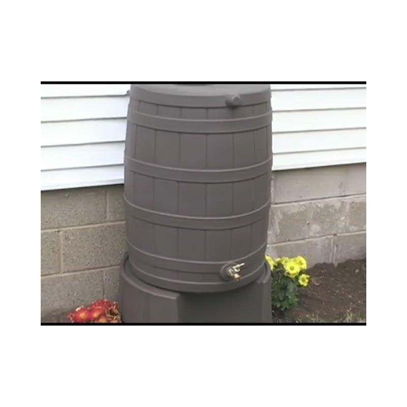 RTS Companies RTS Home Accents 50 Gallon Eco Rain Barrel