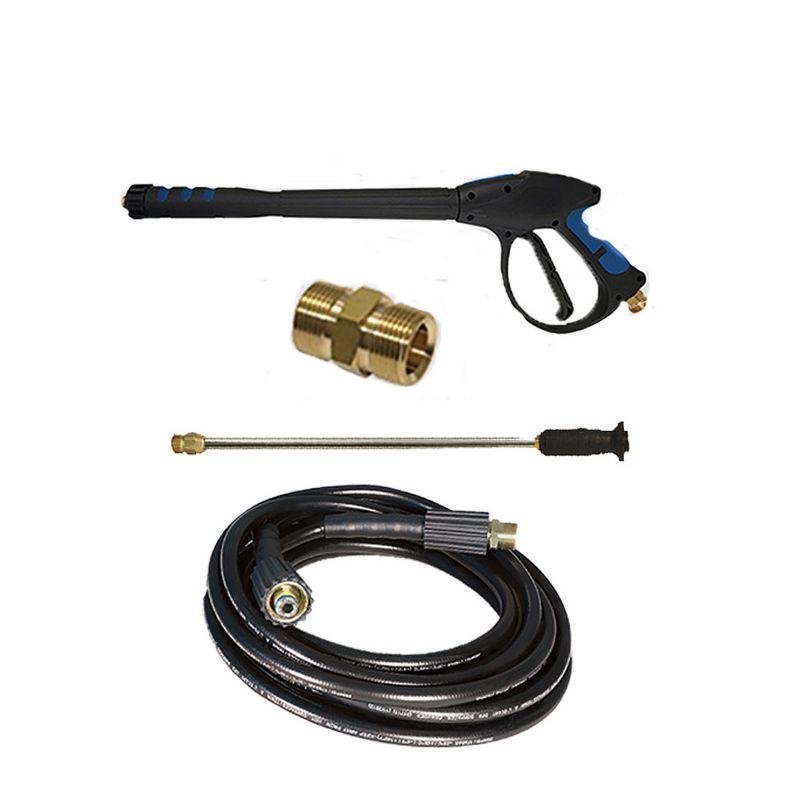 Apache 2600 PSI 25-Foot Black Hose Pressure Washer Gun Kit (2 Pack)