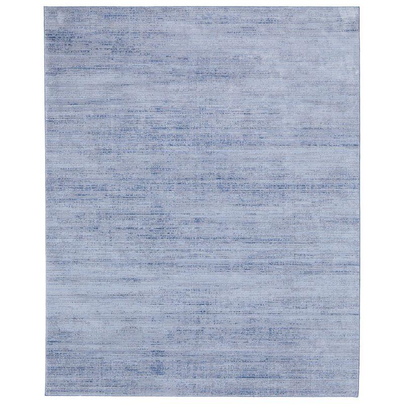 Deja Blue Flat Woven 5' x 7' Solid Area Rug