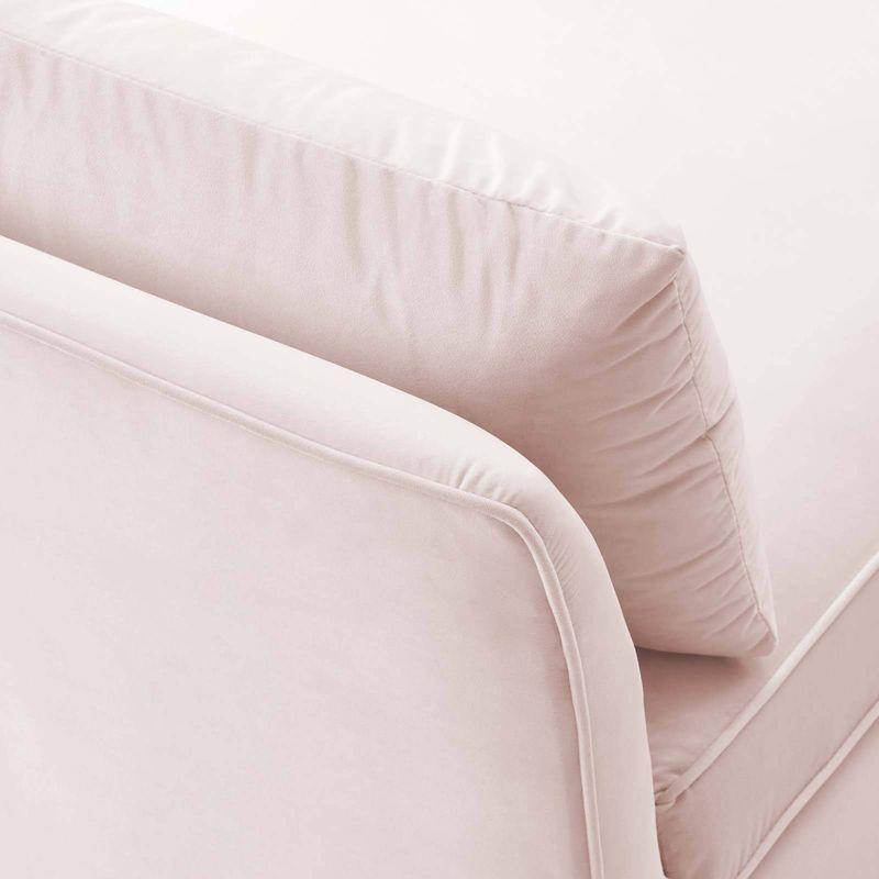 Modway Ardent Performance Velvet Armless Chair