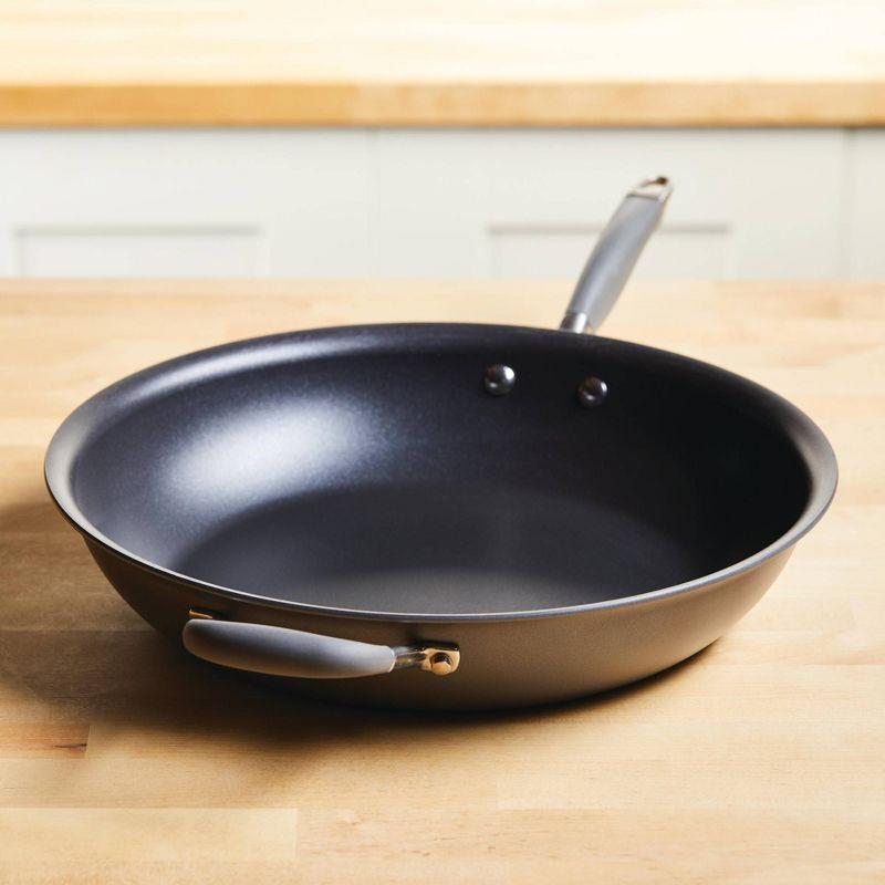 Anolon Advanced Home 14.5" Fry Pan with Helper Handle Moonstone