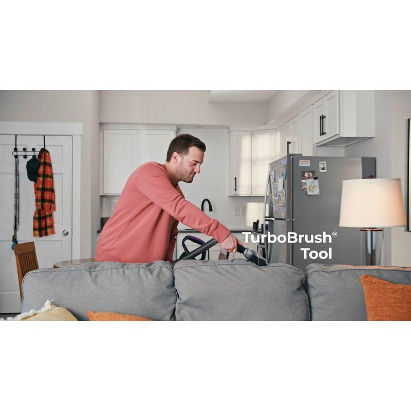 BISSELL 3437 BISSELL CleanView Compact Turbo Upright Vacuum with Quick Release Wand, Full Size Power, Compact Size for Apartments & Dorms, 3437