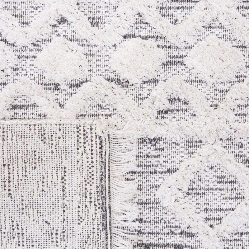 Augustine AGT758 Machine Made Indoor Area Rug - Ivory/Gray - 5'x7'-7" - Safavieh