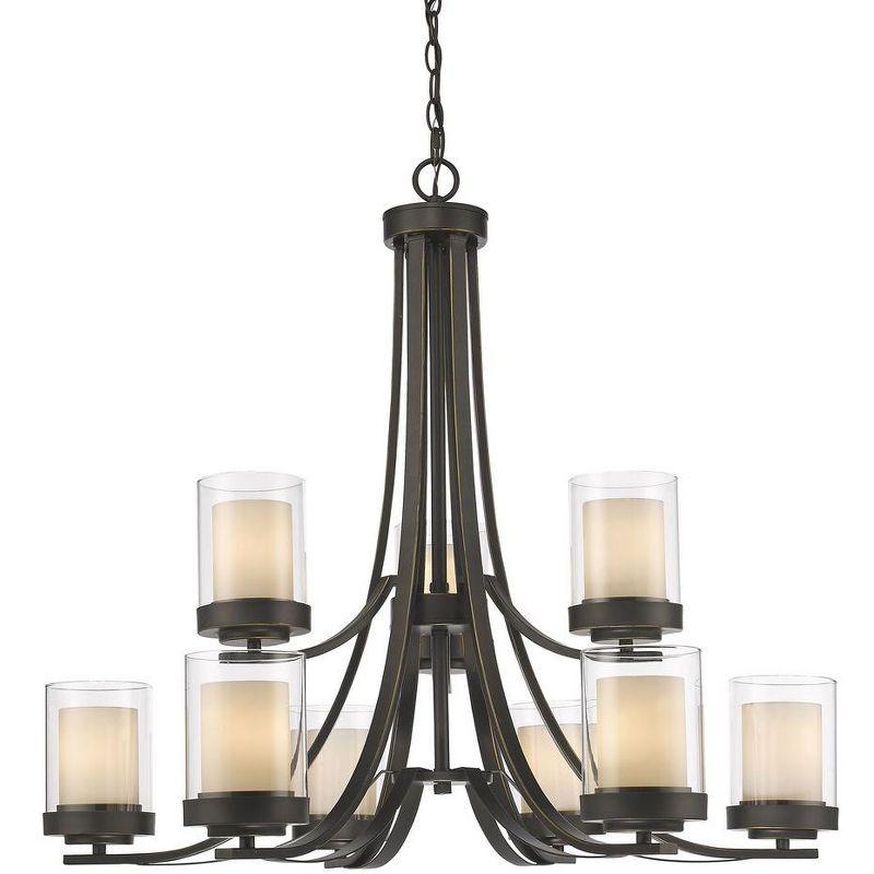 Z-Lite Willow 9 - Light Chandelier in  Olde Bronze