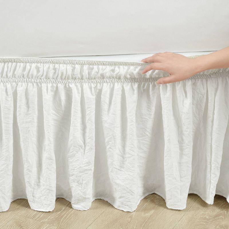 Ruffled Wrap Around Bed Skirt