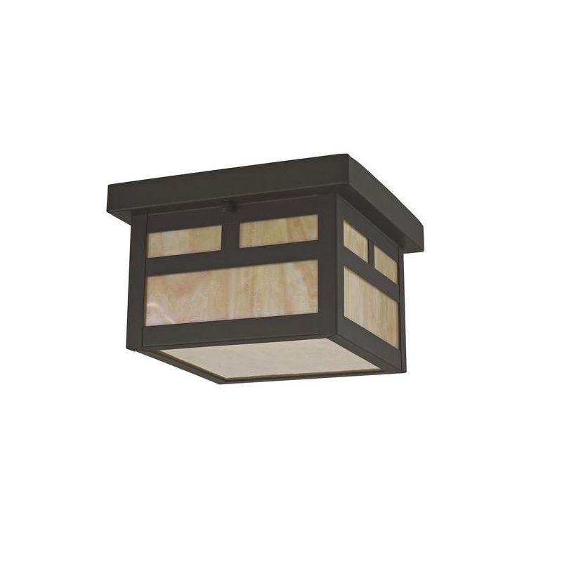 Livex Lighting Montclair Mission 1 - Light Flush Mount in  Bronze