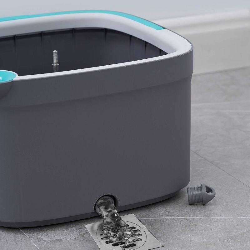 True & Tidy TrueClean Spin Mop & Bucket System