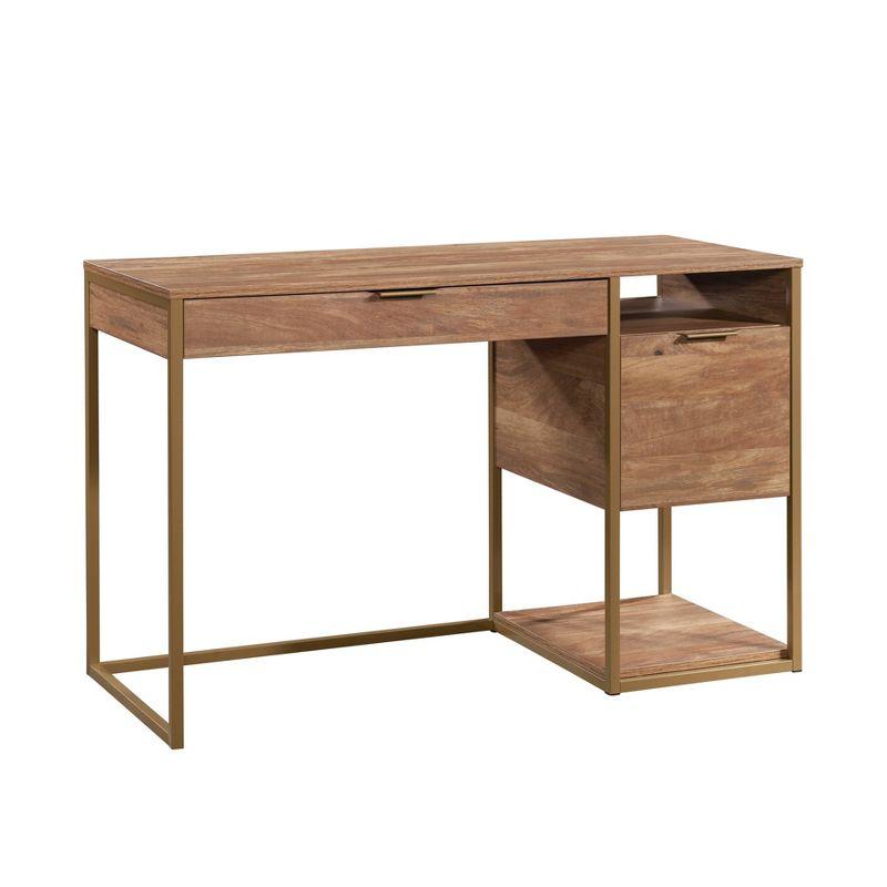 Sindoori Mango Wood Desk with Drawer and Filing Cabinet