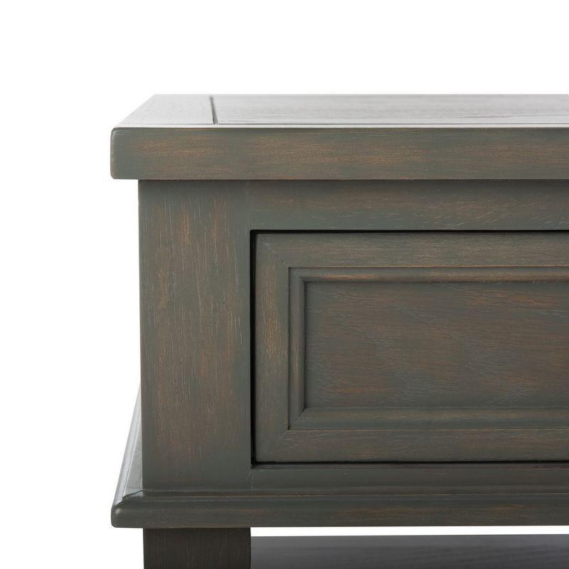 Manelin Coffee Table - Ash Grey - Safavieh