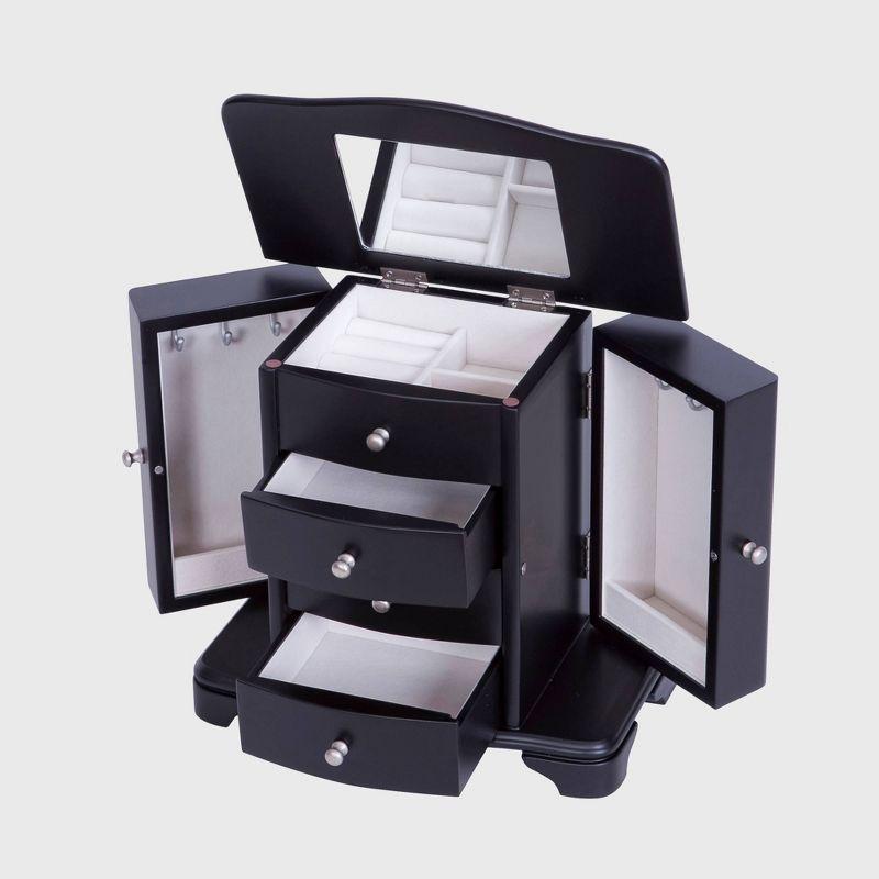 Mele Designs Kennedy Women's Wooden Jewelry Box - Java