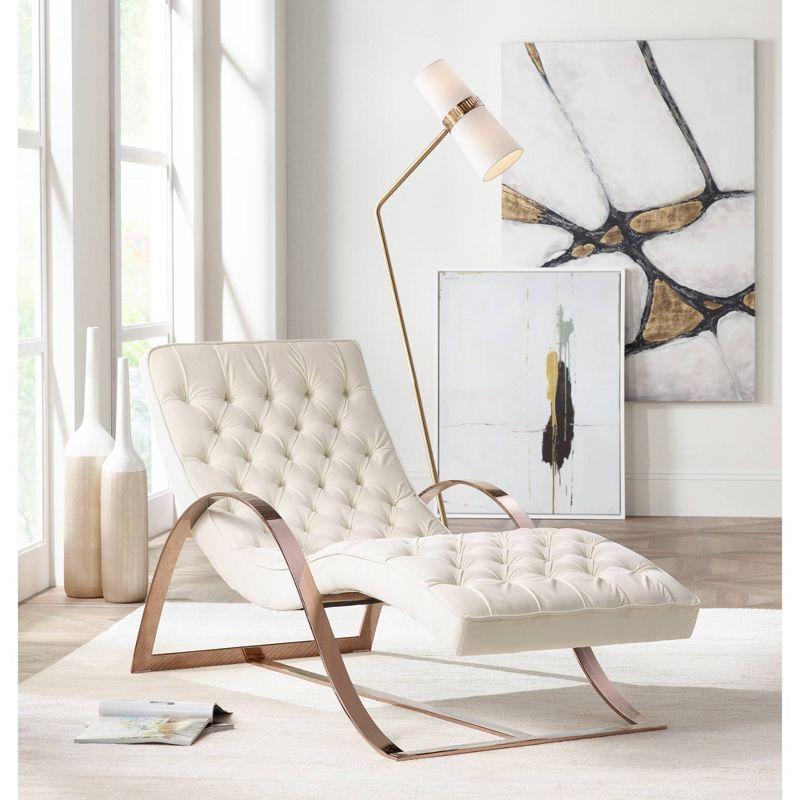 Cal Lighting 60W Covington Metal Floor Lamp