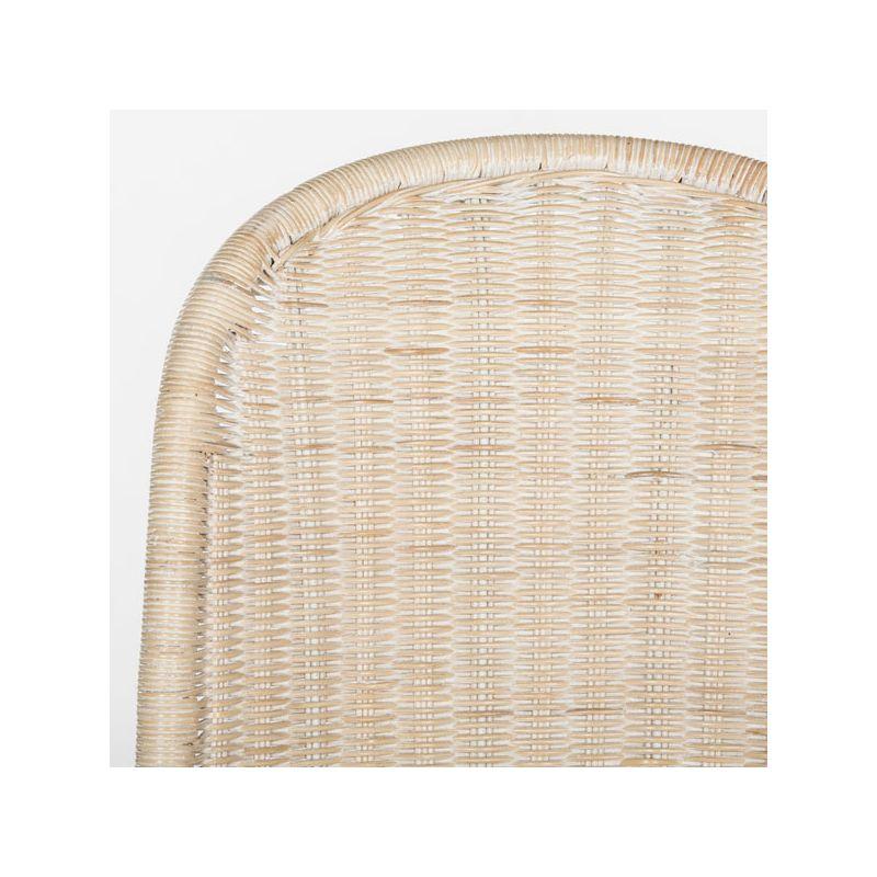 Tana Wicker Side Chair (Set of 2) - SEA8009 - Natural White Wash - Safavieh