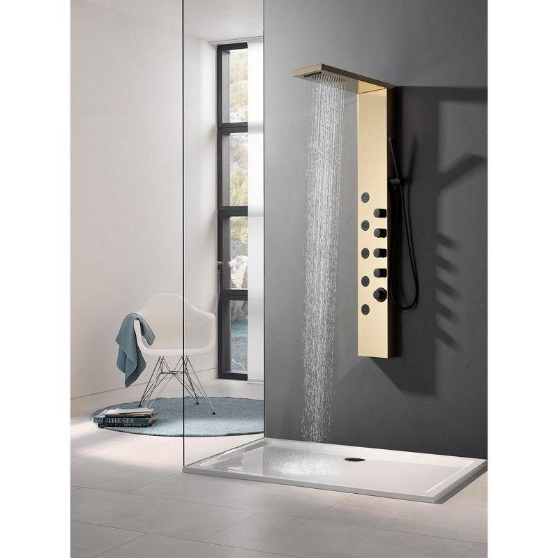 57.99'' Shower Panel with Fixed Shower Head