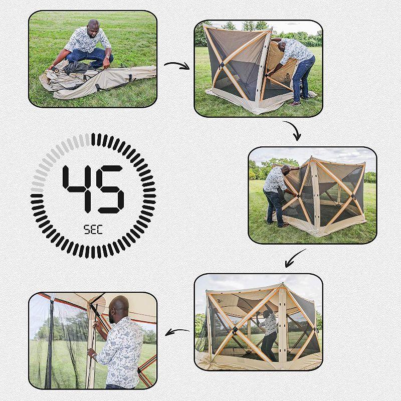Hike Crew 12 Ft. W x 12 Ft. D Fiberglass Pop-Up
