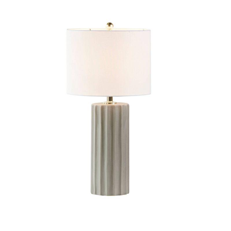 Martha Stewart Glendale Ribbed Ceramic Table Lamp