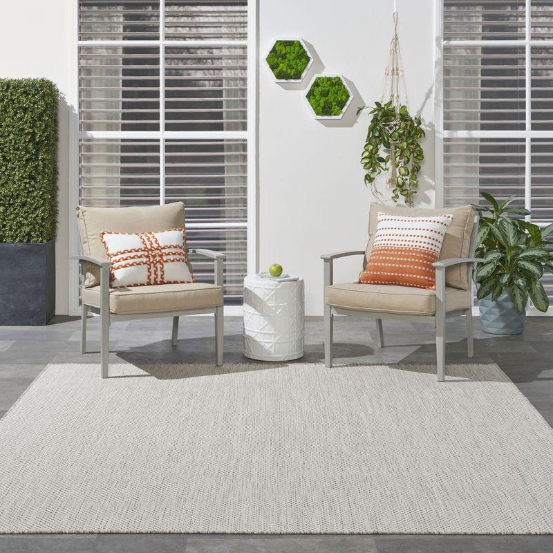 Nourison Courtyard Modern Easy Care Outdoor Rug