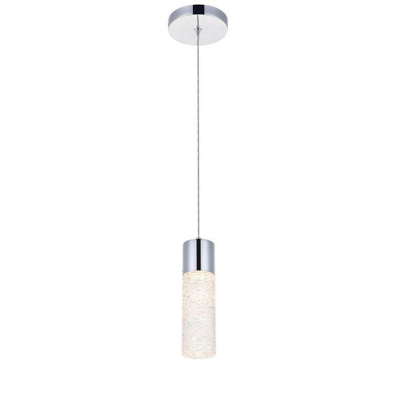 Elegant Lighting Constellation 1 light Chrome LED Pendant