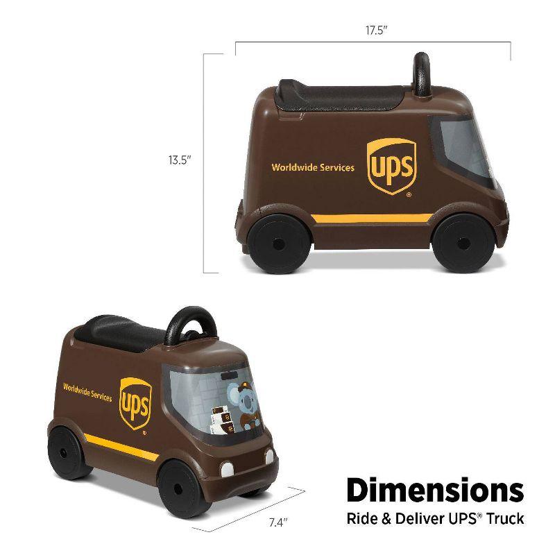 Radio Flyer UPS Delivery Truck Ride-On