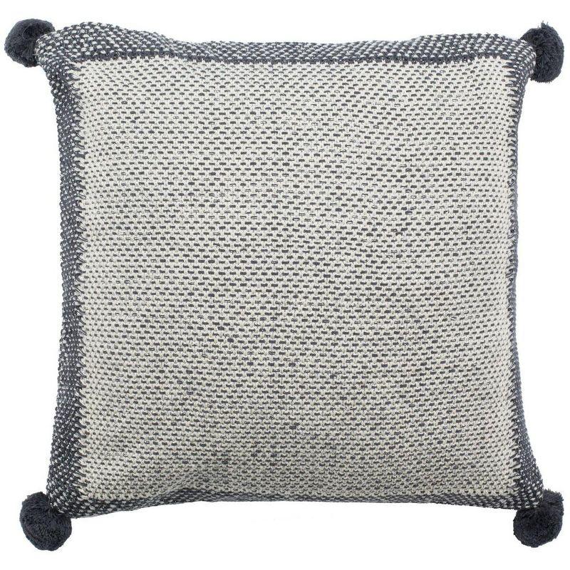 Safavieh Dania Tassels Cotton Reversible Throw Pillow