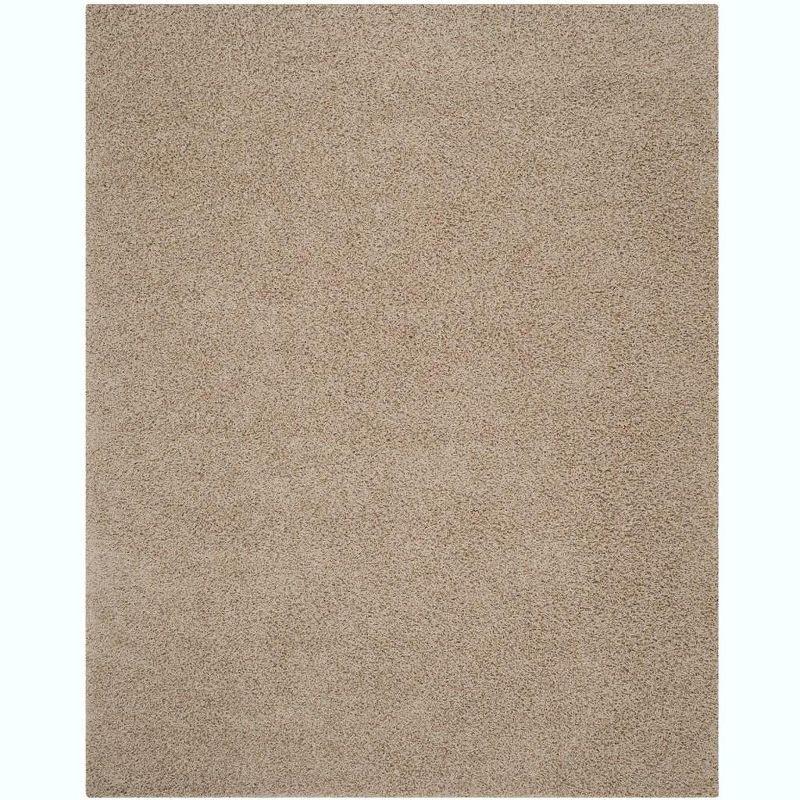 Gracie Oaks Atwell Sga-Athens Shag Performance Solid Color Rug