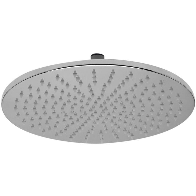 Rain Fixed Shower Head 1.8 GPM GPM with Temperature-based LED