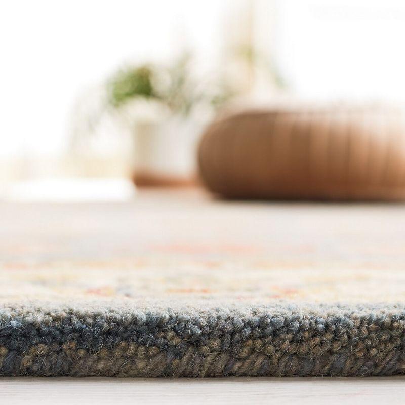 Anatolia AN544 Hand Tufted Indoor Accent Rug - Light Blue/Ivory - 2'x3' - Safavieh